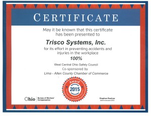 Trisco's BWC Safety Awd 2015 100% accident free
