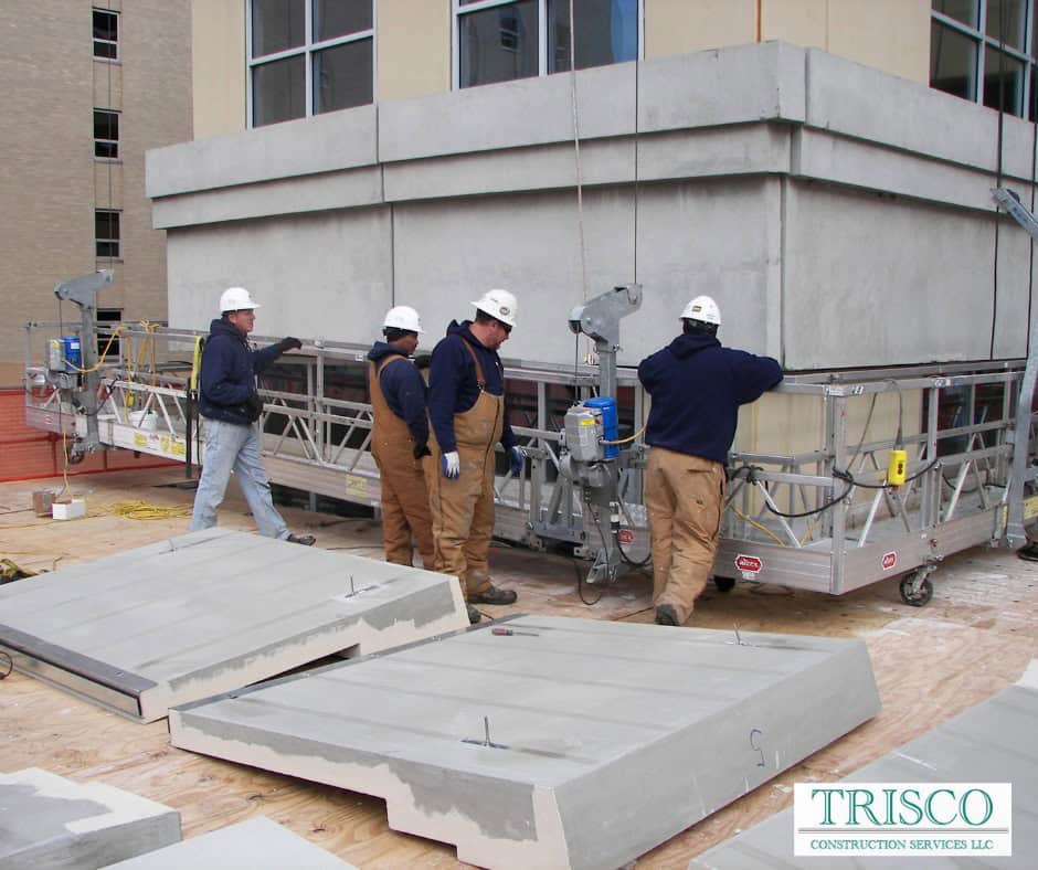 Trisco Team Working During The Winter Season