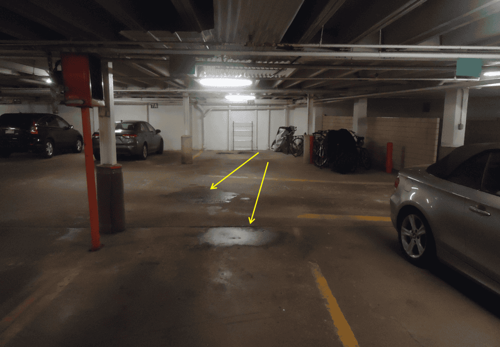 Condominium Building Parking Garage - Leak Issue