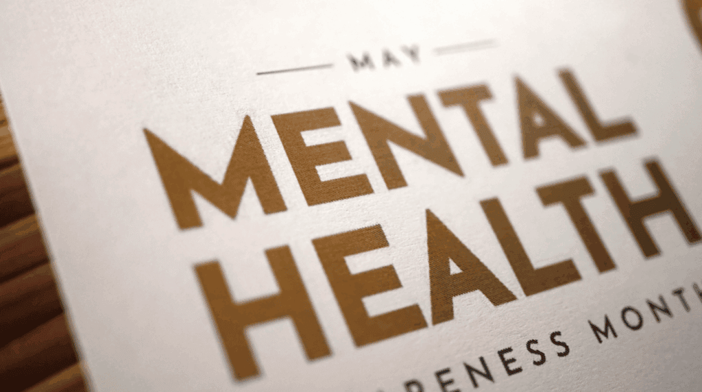 Mental Health Awareness month graphic