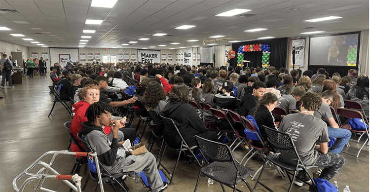 Future builders at MakerFest
