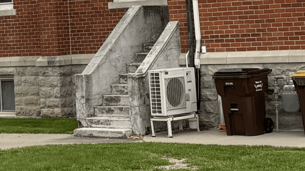 Porch in need of restoration