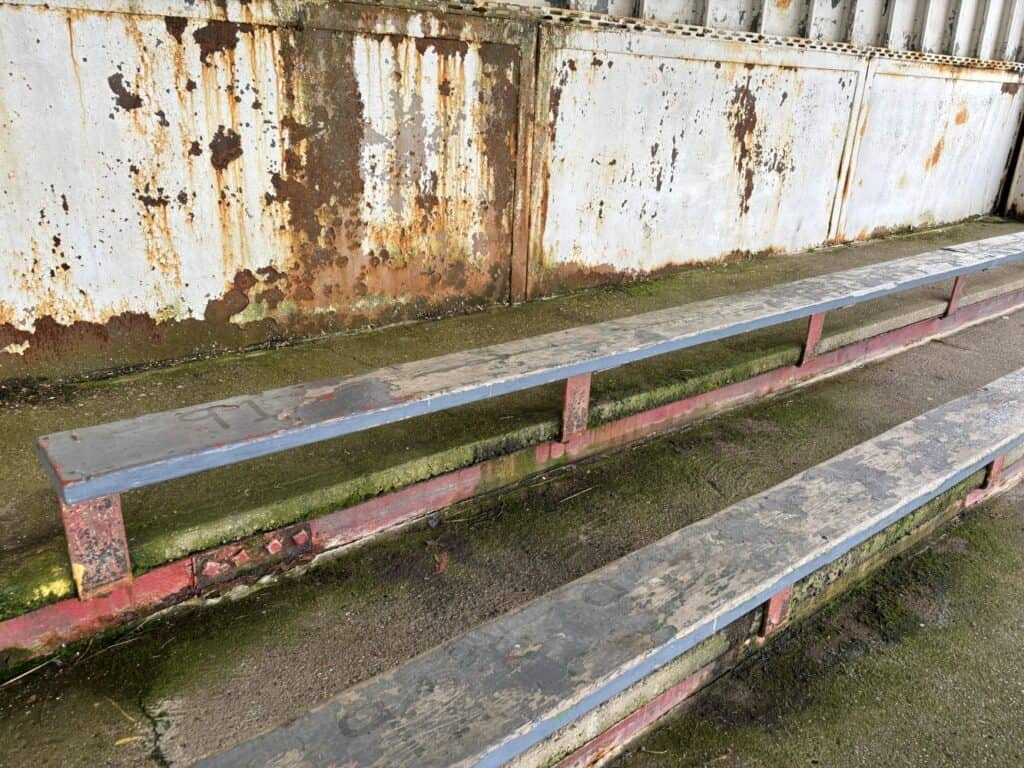 Corrosion and biological growth are both signs of water infiltration and retention.