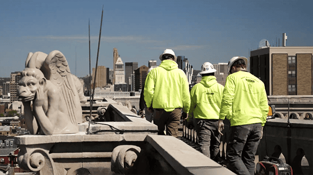 Safe construction team